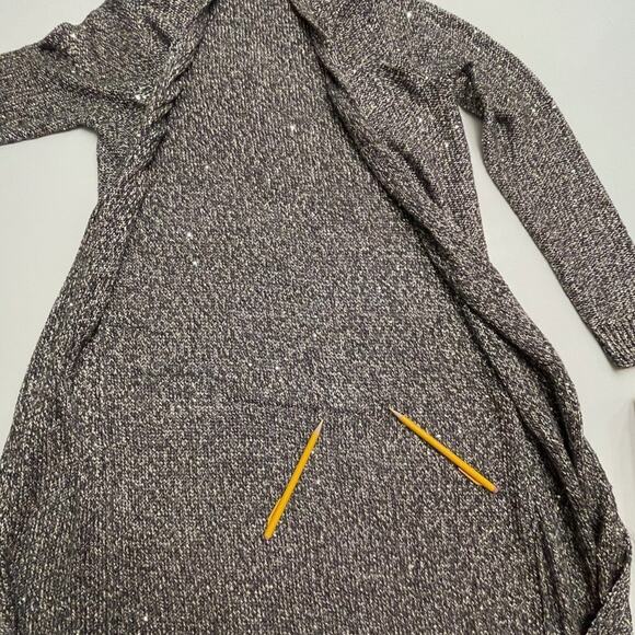 WHBM Metallic Shimmer Duster Sweater Size Small - Picture 9 of 13